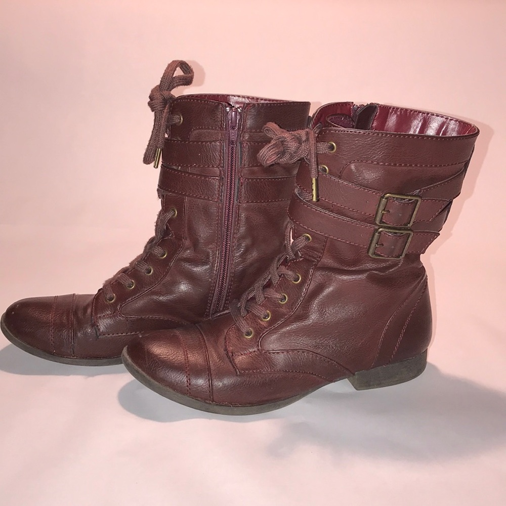 Raspberry Brown Boots - image 2